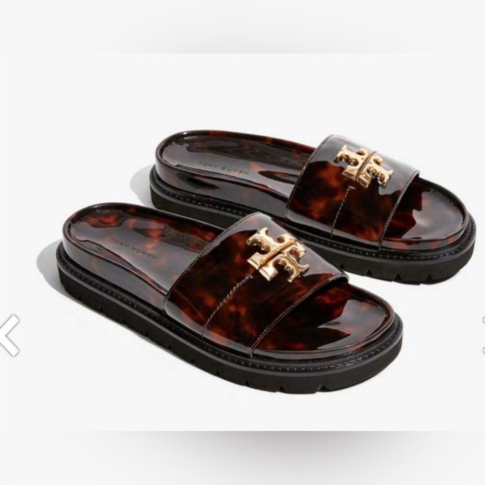 Tory Burch Everly Anatomic Lug Paris Nappa Slide 04